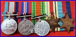 Ww2 Kia Australian Medal Group 2/32 Battalion Wx10881 Chaney El Alamein Anzac