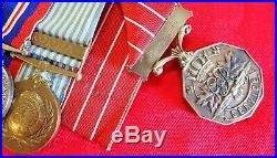 Ww2 & Korea Royal Canadian Engineers Group Of 7 Medals To Sf 25369 Mosher