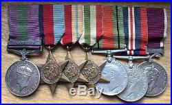 Ww2 Medal Group Served With 2nd Durham Light Infantry France Dunkirk 1940