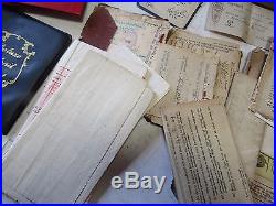 Ww2 Medals And Paperwork For R. V Perret Rmac