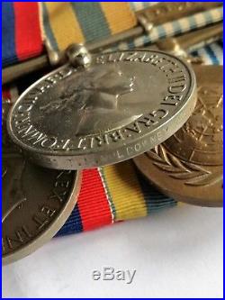 Ww2 Medals Gp 5 Theatres, Korea & Qe2 Rfr Lsgc To Sgt Muldowney Royal Marines