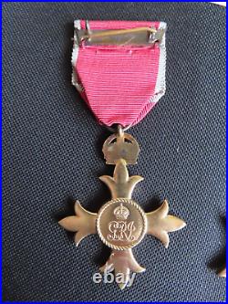 Ww2 Mercantile Marine Killed In Action Medals Capt George O. B. E From Fishguard