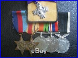 Ww2 New Zealand Memorial Cross Medal Group Kia Battle Of Sidi Rezegh 1941