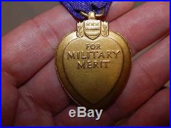 Ww2 Purple Heart With Medal And Box. Free Shipping