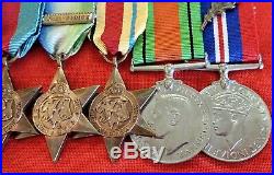 Ww2 R. A. F Distinguished Flying Medal Group 6 Medals Mosquito Navigator 128 Sdn