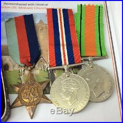 Ww2 Raf Killed On Active Service Medal Group Pilot Officer Grimaldi Casualty