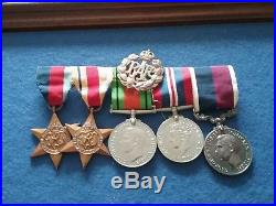 Ww2 Raf Medal Group To 517839 F Sgt E Payne Raf Inc Lsgc
