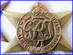 Ww2 Raf Royal Air Force Air Crew Europe Star Medal 1940 Casualty 105 Sqn- Knight