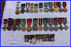 Ww2 Rare Australia Raf Group Of Twenty Four Full Size Medals To Major R. Howard
