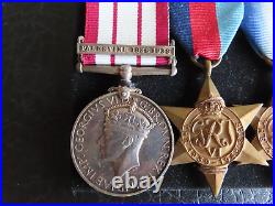 Ww2 Royal Navy Palestine 1936-39 Group Of Medals To P A D Smith From Northampton