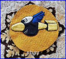 Ww2 USA Air Force 506th Bomb Squadron 44th Bombardment group cloth patch origin