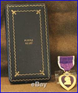 Ww2 Usaaf Purple Heart Medal, Certificate Grouping & Flew 40 Missions Kia