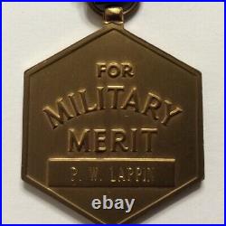 Ww2 Wwii United States Air Force Medal Grouping Named Pw Lappin Meritorious