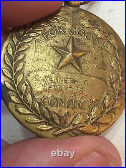 Ww II U. S. Army Good Conduct Medal Named