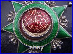 Wwi Ottoman Empire Turkey Osmanieh Osmania Nishan Order War Medal Gold Silver