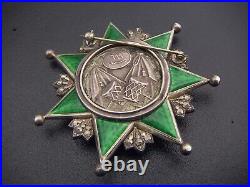 Wwi Ottoman Empire Turkey Osmanieh Osmania Nishan Order War Medal Gold Silver