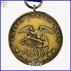 Wwi U. S. Navy Mexico Campaign Medal Bailey Banks & Biddle Co. Ww1