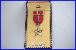 Wwii U. S. Bronze Star Medal In Case