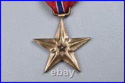 Wwii U. S. Bronze Star Medal In Case