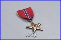 Wwii U. S. Bronze Star Medal In Case