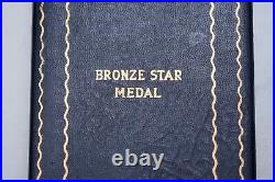 Wwii U. S. Bronze Star Medal In Titled Presentation Case