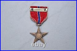 Wwii U. S. Bronze Star Medal In Titled Presentation Case