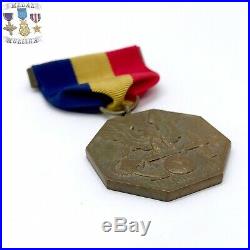 Wwii U. S. Navy & Marine Corps Heroism Medal Full Wrap Brooch U. S. Mint Ww2