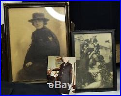 Yeomanette Female US Navy Named Grouping Engraved DC Medal Uniform WW1 PHOTOS